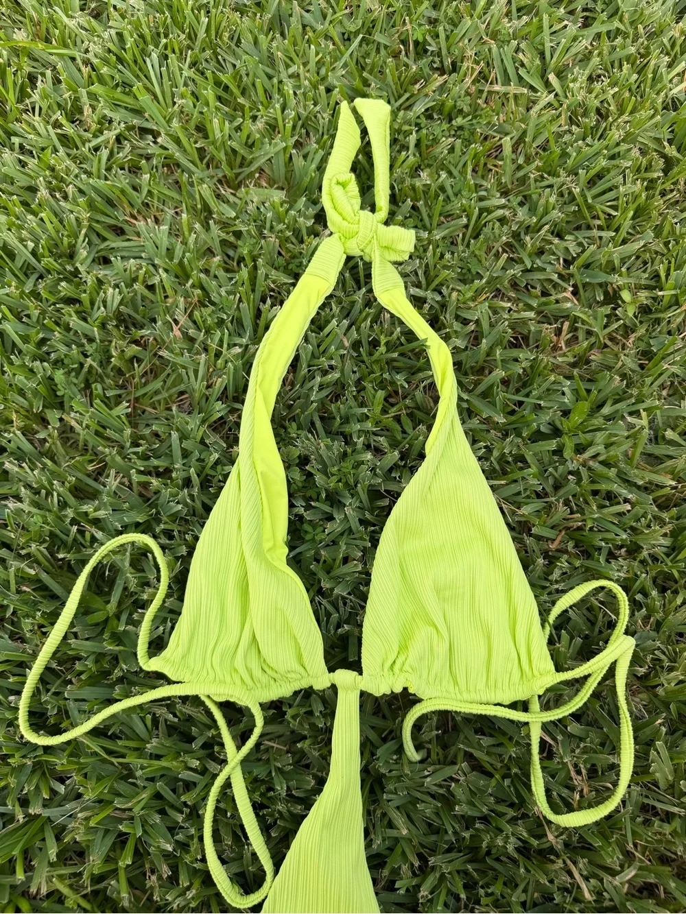 Frankies Bikinis April Plissé Monokini Kiwi One Piece NWT Large $190